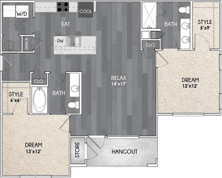  Floor Plan B1