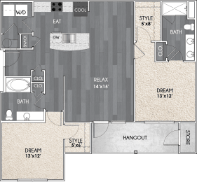  Floor Plan B2