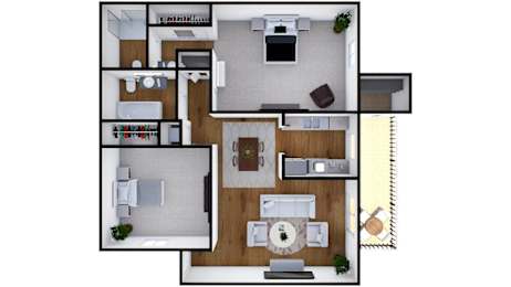 Two Bedroom Two Bath