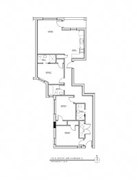 the floor plan of the residence