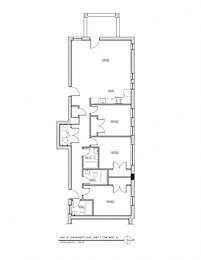 this is the floor plan of the renovated home