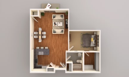 Unit A2 at First Street Lofts in Downtown Bismarck, Bismarck, 58506