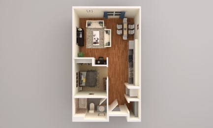 Unit A at First Street Lofts in Downtown Bismarck, Bismarck