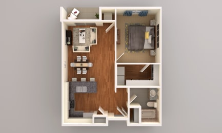 Unit B at First Street Lofts in Downtown Bismarck, North Dakota