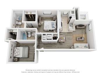 Bella Floor Plan at Village Park, Florida