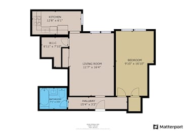 Studio 1 bath A at Westmore Manor Apartments, Los Angeles, CA