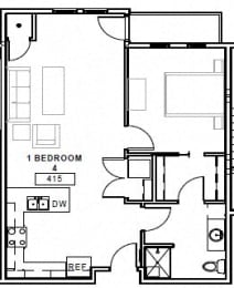 1 BR Apartment | Great River | Onalaska