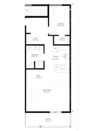 1BR|1B 100 Irvin | Great River