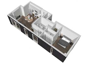 1 bed | 1 Bath | Penthouse 7