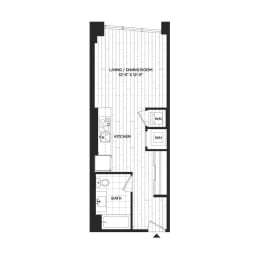  Floor Plan S05M (Income Restricted)