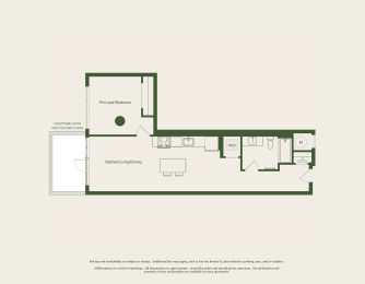 A01 Floor Plan at The Grace and Reva, Virginia, 22202