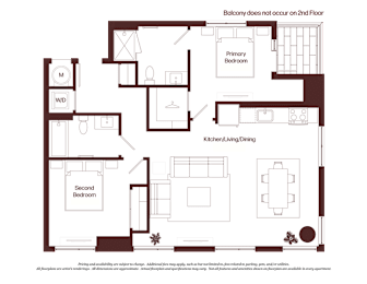 A floor plan of a two-story home with labeled rooms.