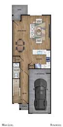 Rosewood Floor Plan at Town Madison, Madison, AL, 35758