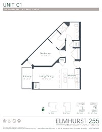  Floor Plan Unit C