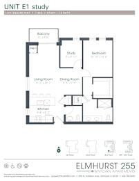  Floor Plan E1 Study