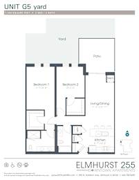  Floor Plan G5 Yard