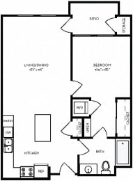1A	1 / 1 floorplan