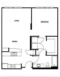 A14 1 Bed | 1 Bath