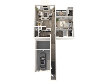 the residences at city center apartments floor plans