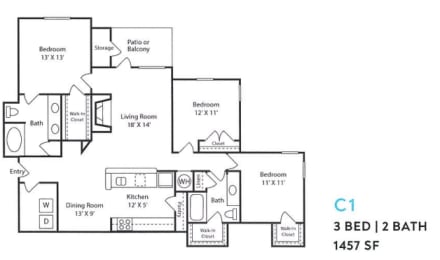 Ascent at Windward_alpharetta_ga_apartment a floor plan of 3 b 2 b