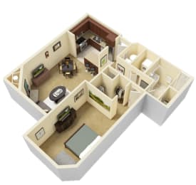 Cordova, 1 br, 1 ba