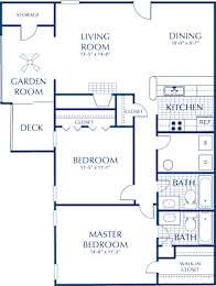 A blueprint of a house layout with labeled rooms such as a kitchen, living room, and bathrooms.