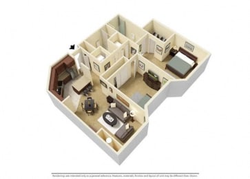 Fenwick, 2 br, 2 ba
