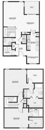 THE FALCON, 2 br, 2.5 ba, 1590 sq. ft.