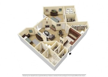 Herrington, 2 br, 2 ba