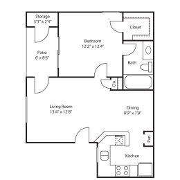  Floor Plan Madrid (Renovated)