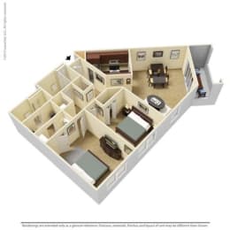 B3-2 / 2 floorplan