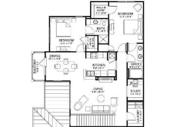  Floor Plan B2