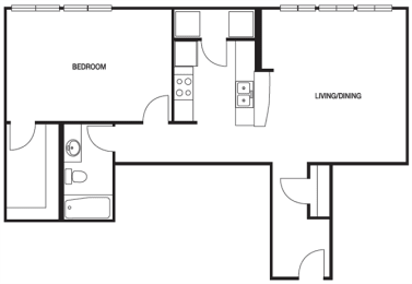 A11 1 Bed | 1 Bath