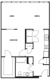 A07 1 Bed | 1 Bath