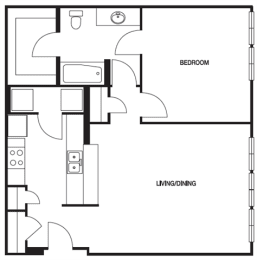 A09 1 Bed | 1 Bath
