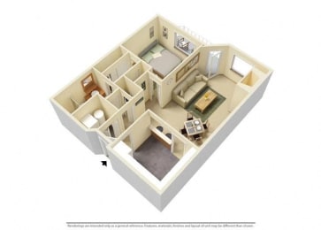 Richmond, 1 br, 1 ba