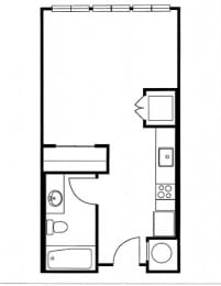 S01 0 Bed | 1Bath