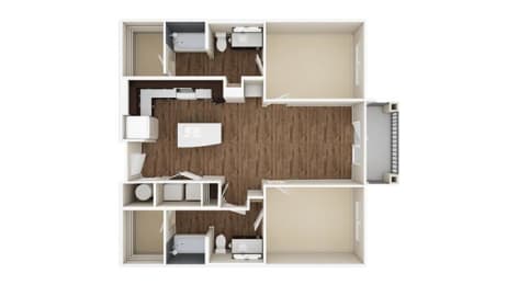  Floor Plan B2-HC