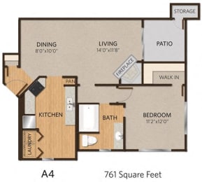 A4 floorplan