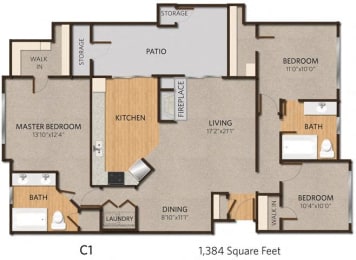 C1 floorplan