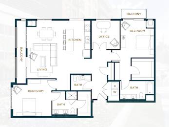  Floor Plan C-12aPH
