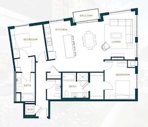  Floor Plan C-13PH