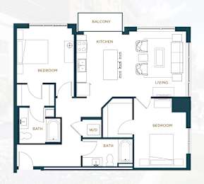  Floor Plan C-1a