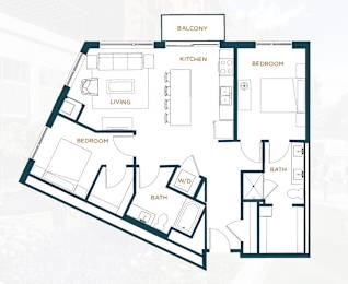  Floor Plan C-2PH