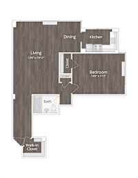 One Bedroom at 1500 Arlington in Rosslyn