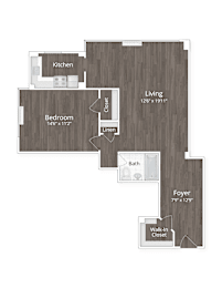 One Bedroom at 1500 Arlington in Rosslyn