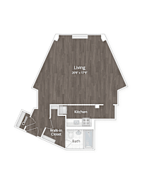 Studio at 1500 Arlington in Rosslyn