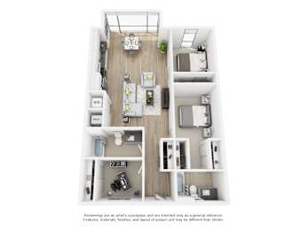 bedroom floor plan atalaya, opens a dialog