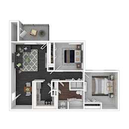 A floor plan 2x1 at Vista Linda, Santa Fe