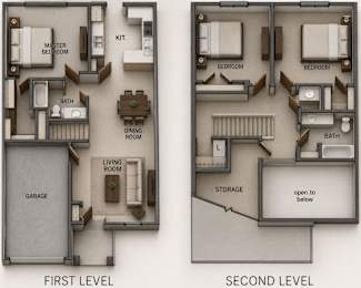 A diagram shows the layout of a two-story home with labeled rooms.